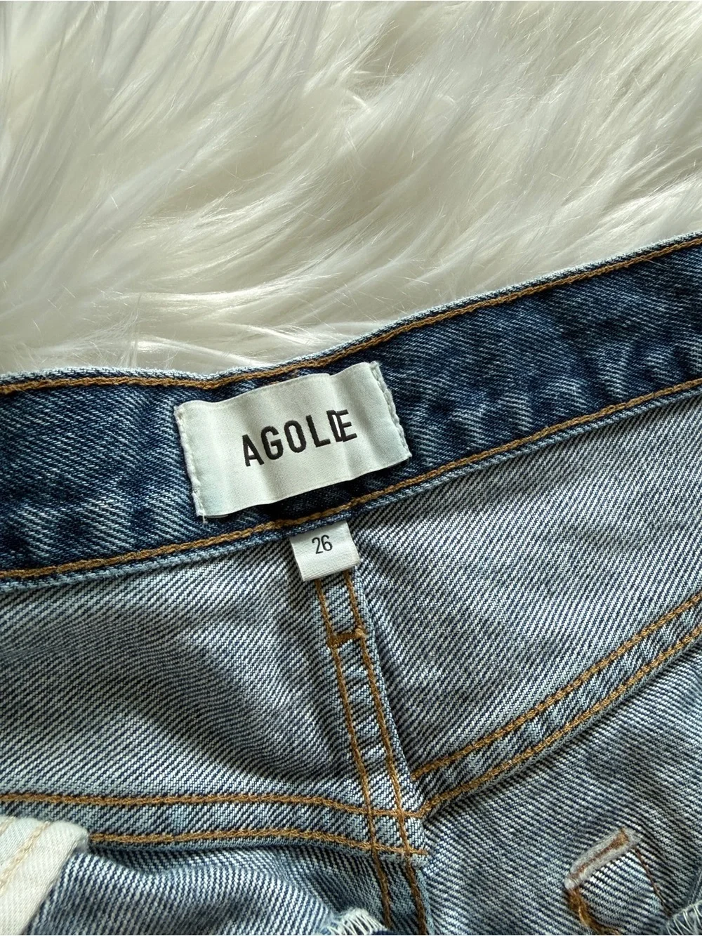 Agolde high rise